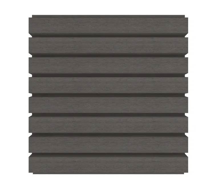 HORI WPC Fassadenprofil Rhombus Premium Medium 33 x 181 mm grau 2