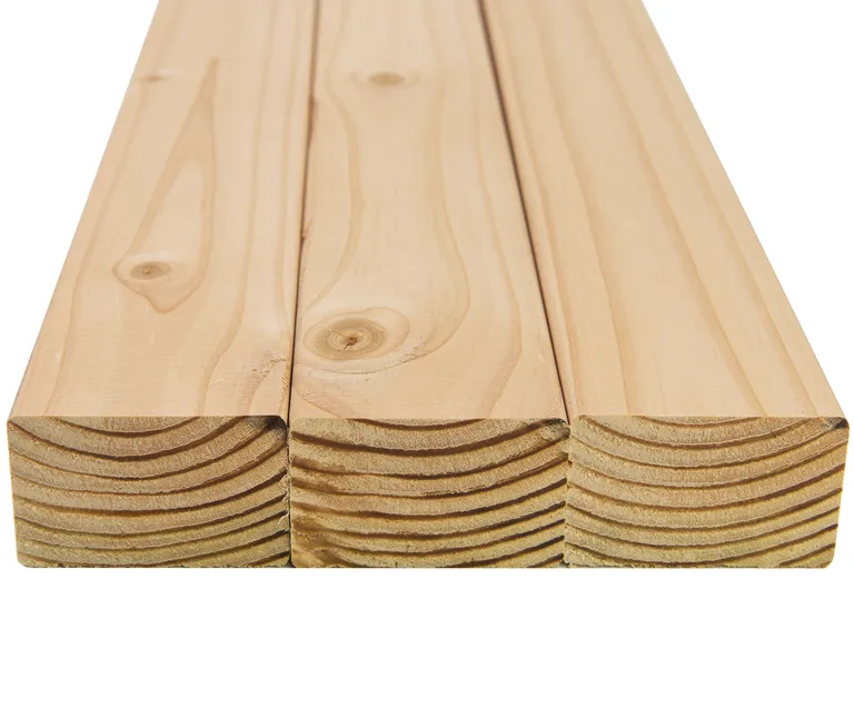 HORI Unterkonstruktion sibirische Lärche 45 x 58 mm 4-seitig gehobelt 2