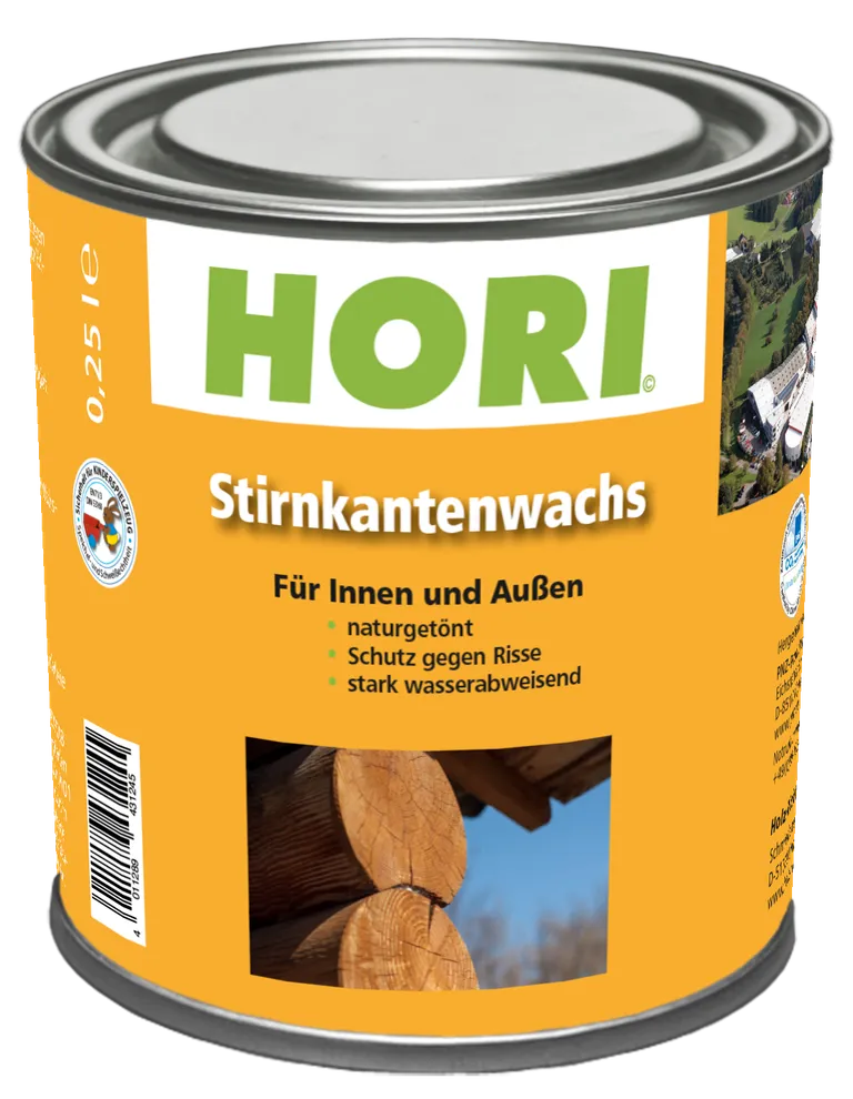 HORI Stirnkantenwachs farblos 0