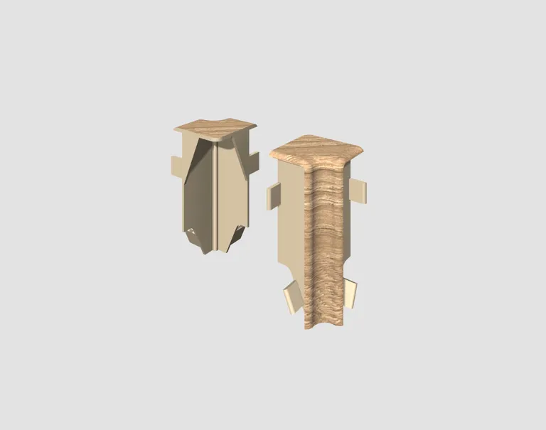 EGGER Innenecke Cubical Eiche taupe 6 cm 0