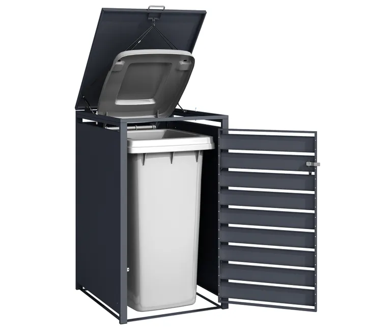 HORI Mülltonnenbox Cleanman 3 Wood 6