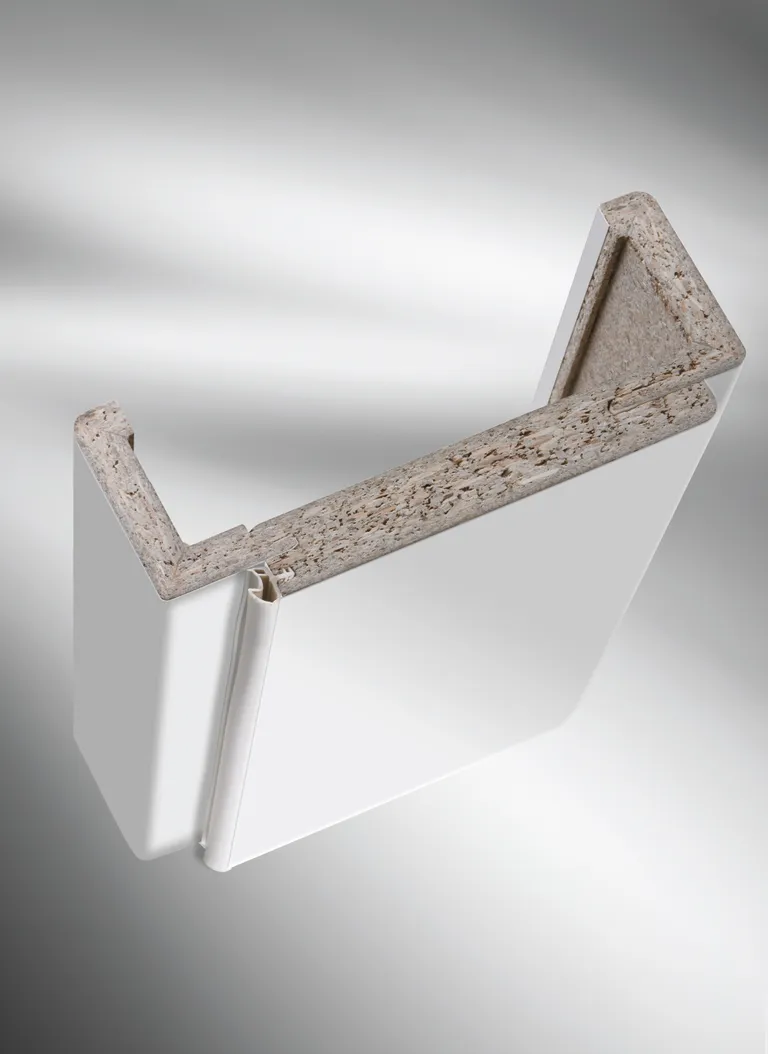 HORI Zarge Weiß Dekorfolie RAL9010 Rundkante 4