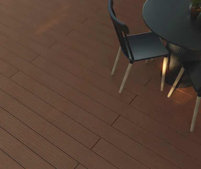 HORI Terrassendielen WPC/BPC Aktion Hohlkammer  braun 22 x 140 mm 8