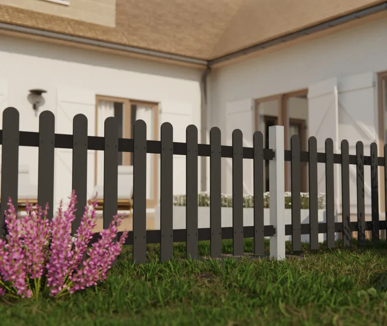 HORI WPC Vorgartenzaun Göteborg 2