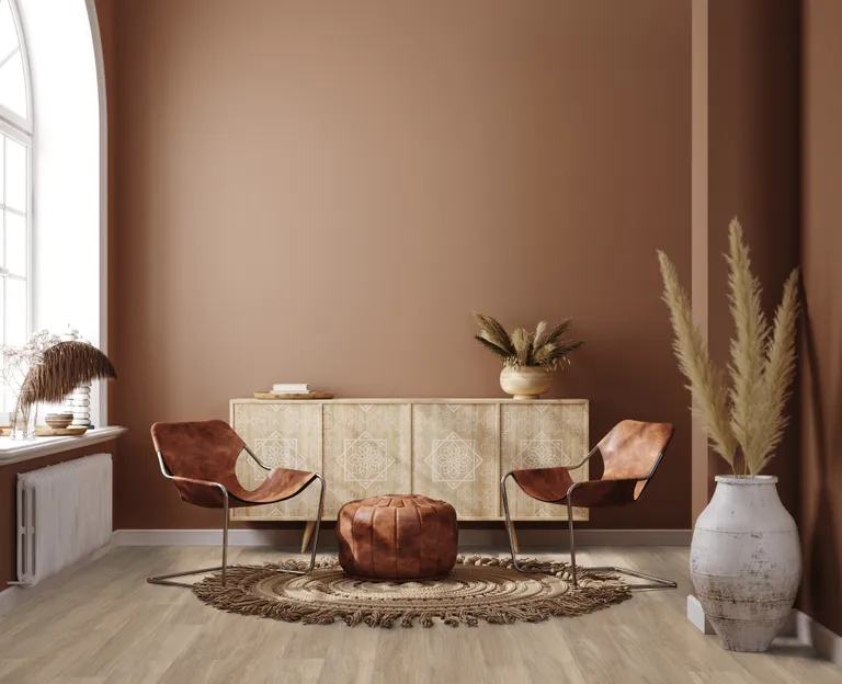 Gerflor Klebe-Vinylboden massiv Virtuo 55 Qaja Beige Landhausdiele 0