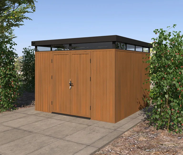 NewTechWood Gartenhaus mit Flachdach 12