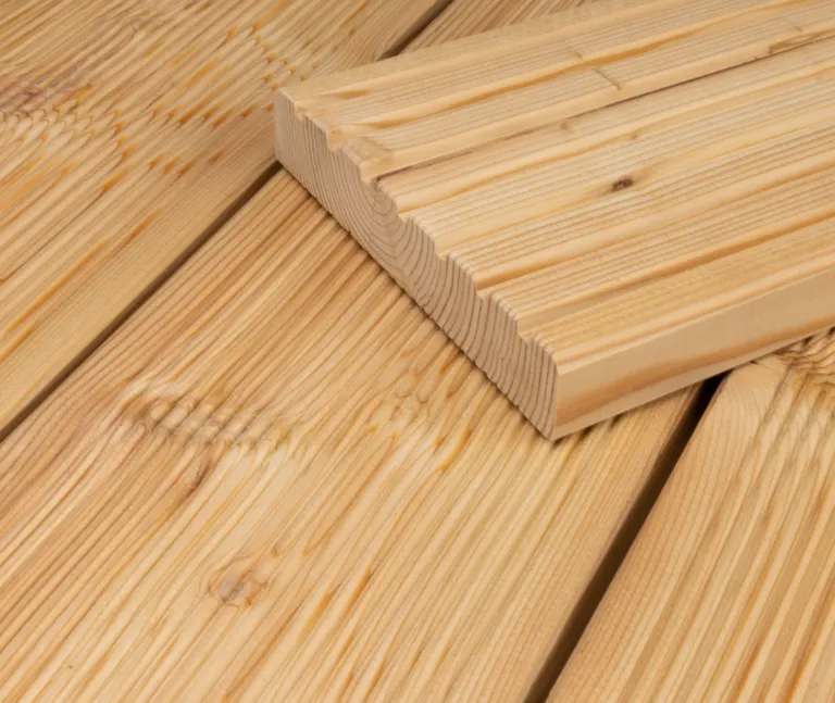 HORI Terrassendielen sibirische Lärche Rustikal 27x145mm 1