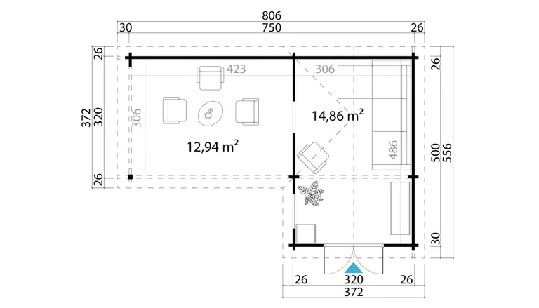 Lasita Maja Ferienhaus Orinoco 2