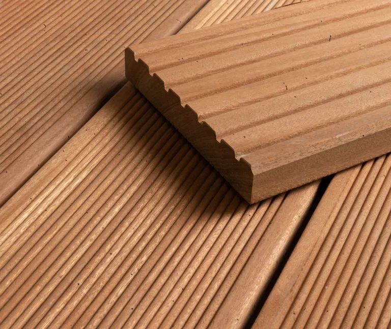 HORI Terrassendielen Bangkirai Standard grob/fein 25 x 145 mm 3