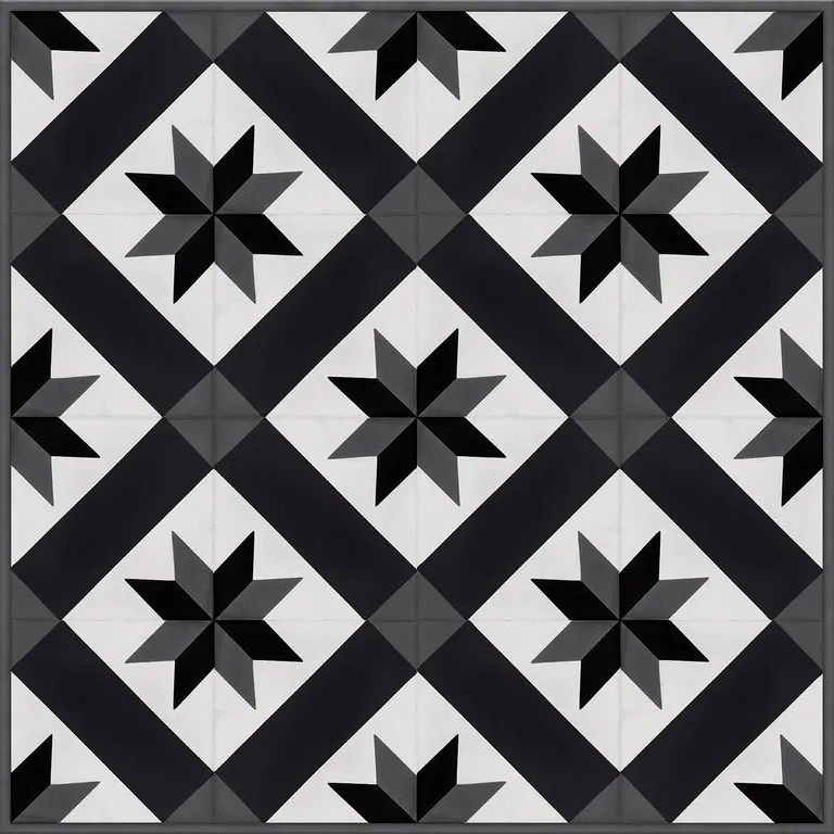 Gerflor Klebe-Vinylboden, Senso Unik, Fliese, Cordoba Black 3