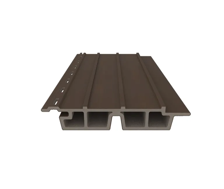 NewTechWood WPC Fassadenprofil Castellatio PRO65 33 x 181 mm Ipe 2