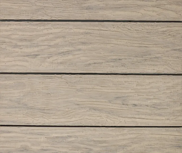 HORI Terrassendielen Komplettset WPC Maui Massiv beige tiefe Holzstruktur + geriffelt 21 x 143 mm 5