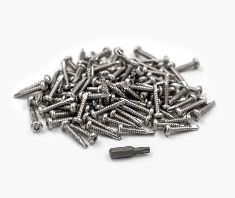 HORI RE Spezialschrauben für Clip-Terrassenlager 4,2x22mm 100 Stück 2