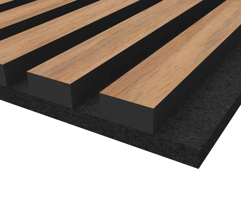 HORI WALL Akustik LongLine Dekor Wandpaneele Walnut 4