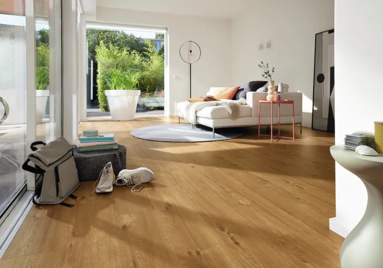 MEISTER PVC-freier Designboden MeisterDesign. next DD 500 S Hill Oak Landhausdiele 5G Dry® 4