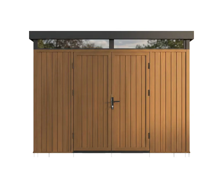 HORI Gartenhaus mit Flachdach 300 x 300 cm 14