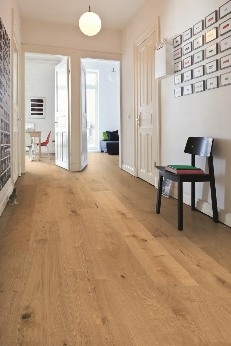 HARO Parkett 3000 Eiche invisible universalstrukturiert Landhausdiele 2. Wahl 4