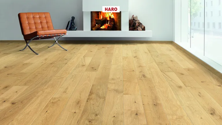 HARO Parkett 2500 Eiche Universal strukturiert Landhausdiele 2