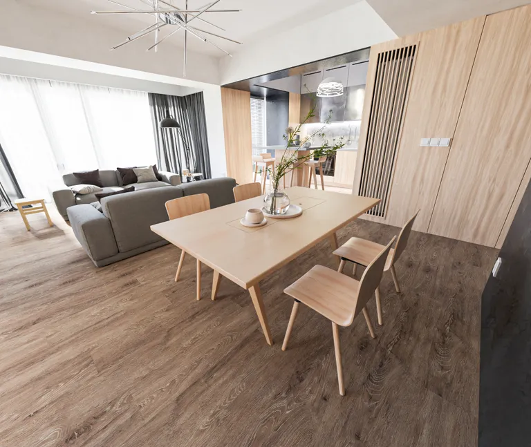 HORI Klick-Hartvinylboden Rigid SPC Eiche Thun strukturiert Landhausdiele 5
