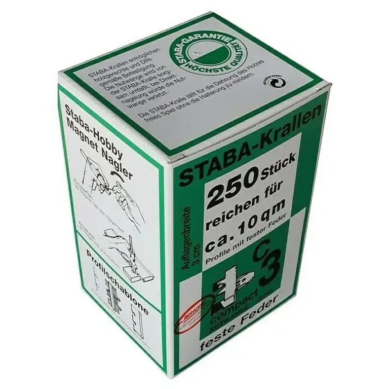 Staba Profilbrettkrallen Nr. 3 0