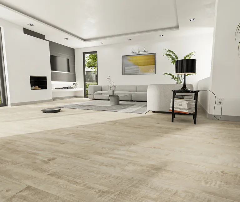 HORI Klick-Hartvinylboden Rigid SPC Eiche Genf strukturiert Landhausdiele 0
