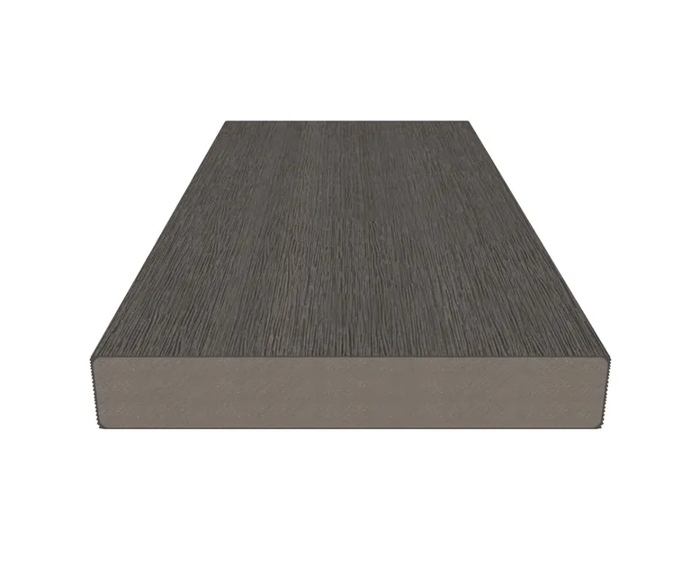 NewTechWood Verkleidungsbretter WPC Massiv Silver Gray Holzstruktur gebürstet / glatt gebürstet Co-Extrudiert 22,5 x 138 mm 2