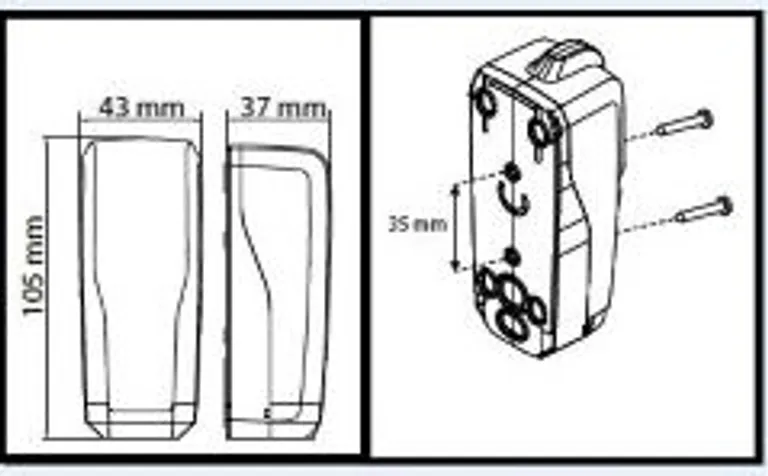 Lichtschranke BFT DESME A15 0