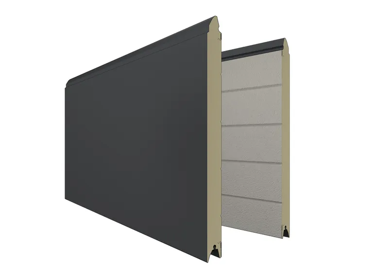 HORI Garagentor Comfort L-Sicke glatt Sektionaltor Komplettset 2