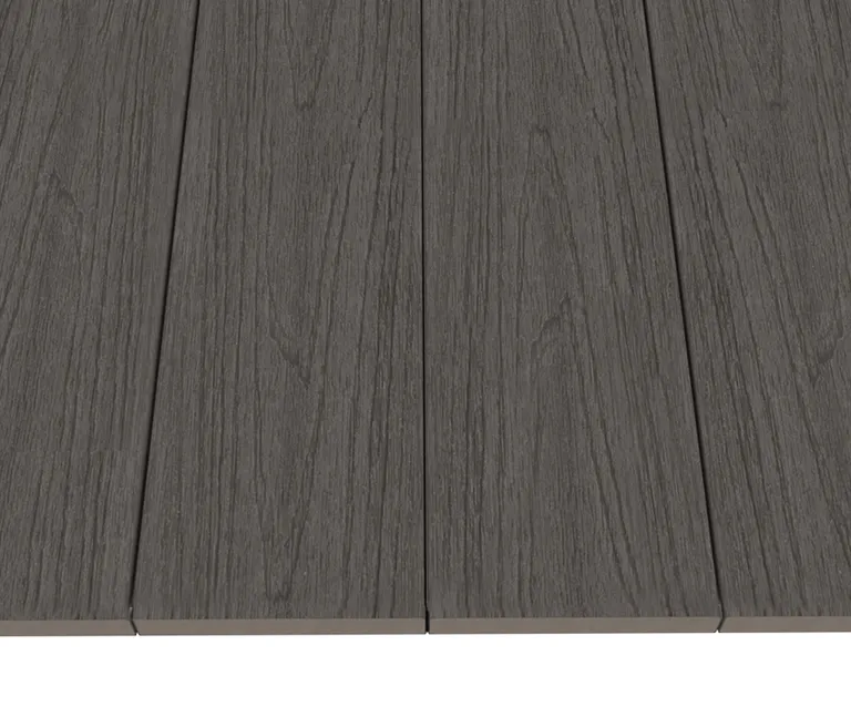 NewTechWood Verkleidungsbretter WPC Massiv Silver Gray Holzstruktur gebürstet / glatt gebürstet Co-Extrudiert 22,5 x 138 mm 0