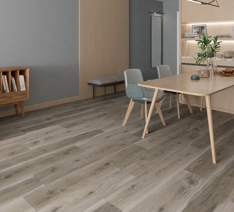 HORI Klick-Hartvinylboden Rigid SPC Eiche rustikal grau Albany Landhausdiele Holzstruktur 6