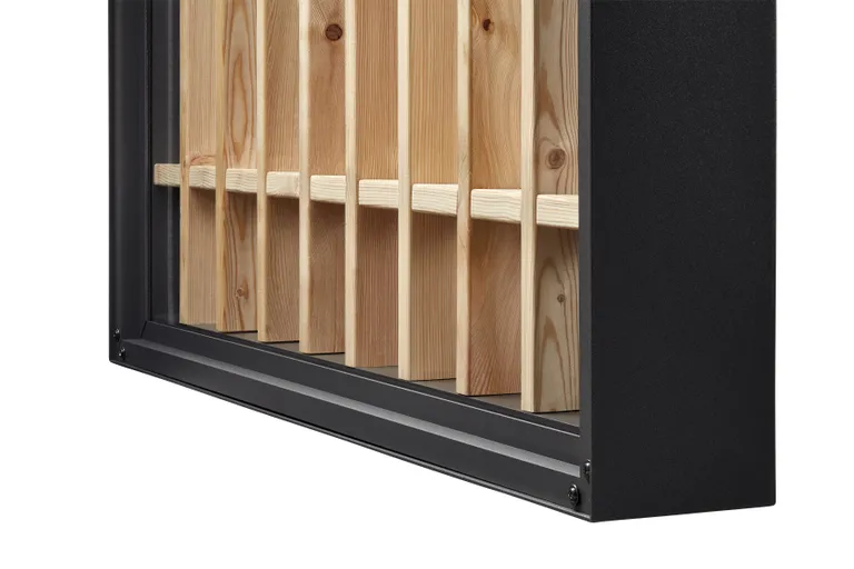 Gutta Vordach Haustür BS Timber mit Seitenteil DB 703 FS 6