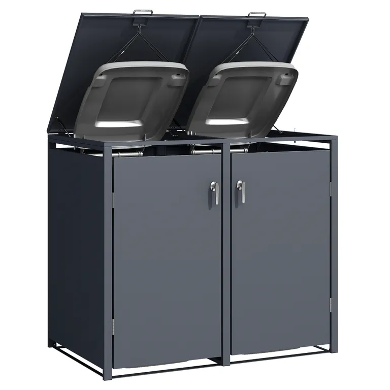 HORI Mülltonnenbox Cleanman 4 Steel 7