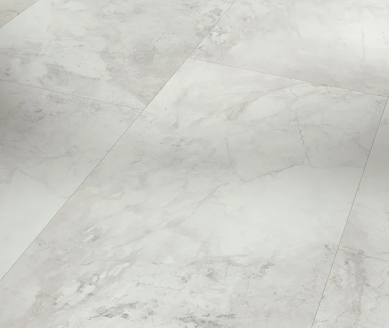 PARADOR Klick-Vinylboden SPC Trendtime 5 Marmor Abbey weiß Mineralstruktur Fliese 4