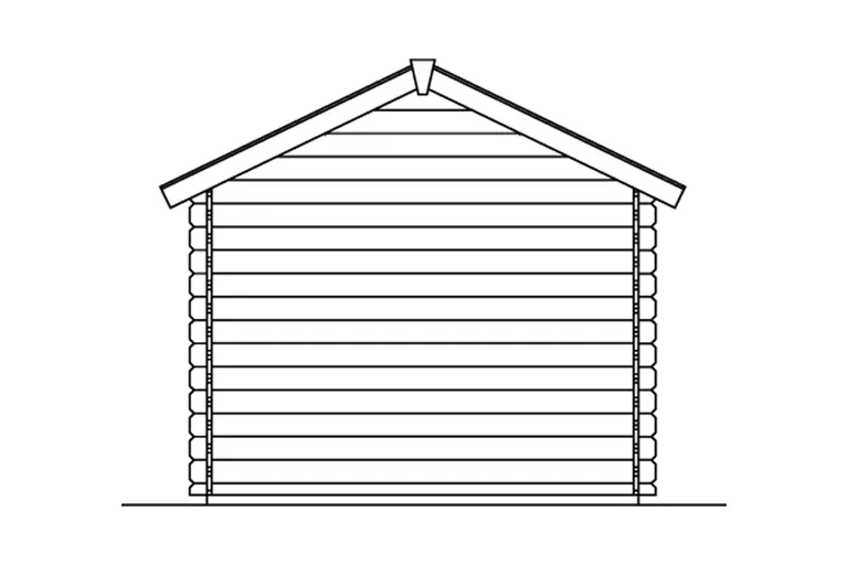 SKAN HOLZ Gartenhaus Palma 8