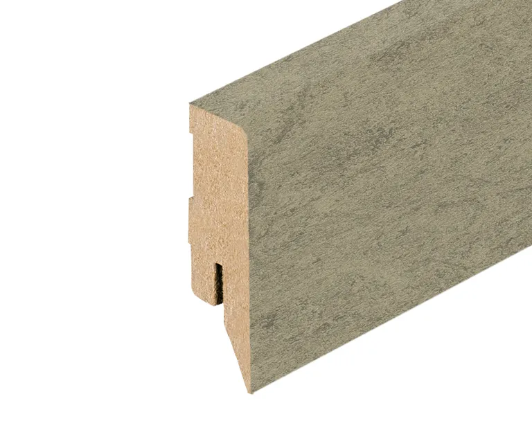 HORI MDF-Kern Sockelleiste Grundierfolie Topline Concreto Elefante 1