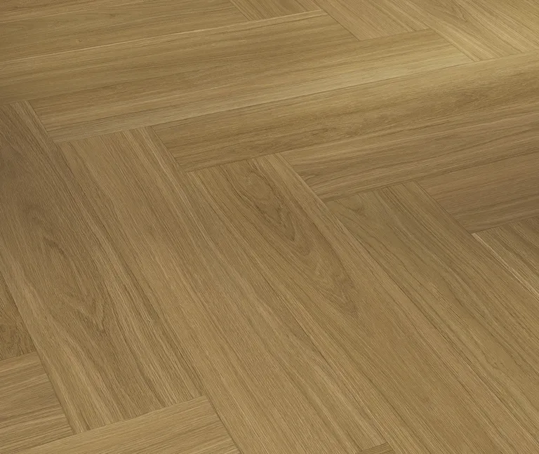 PARADOR Klick-Vinylboden SPC Trendtime 3 SPC Eiche Oxford karamellbraun Seidenmatte Struktur Fischgrät 4