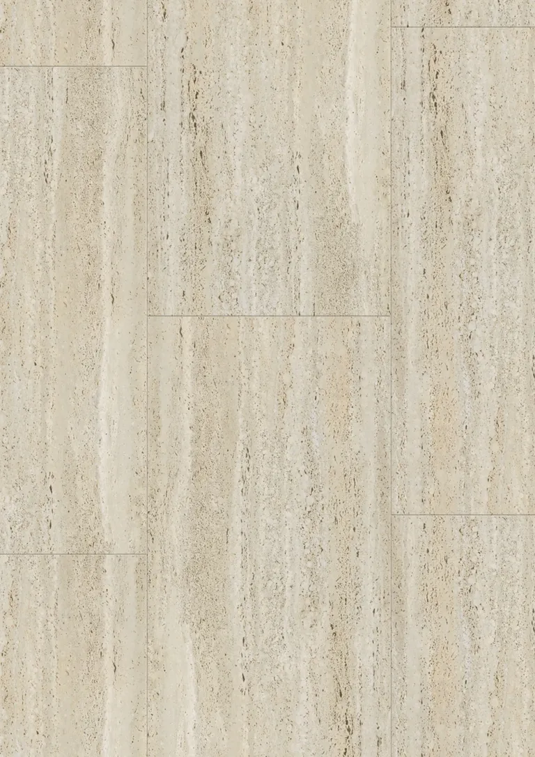 Gerflor Klebe-Vinylboden Senso Natural 0201 Travertin Fliese selbstklebend 2