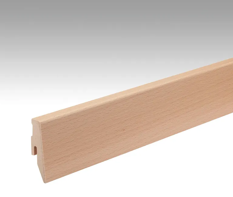 MEISTER MDF-Kern Sockelleiste Buche hell 020 0