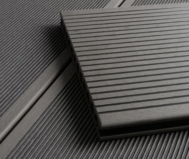 HORI Terrassendielen WPC/BPC Hohlkammer XXL grau 25 x 250 mm 4