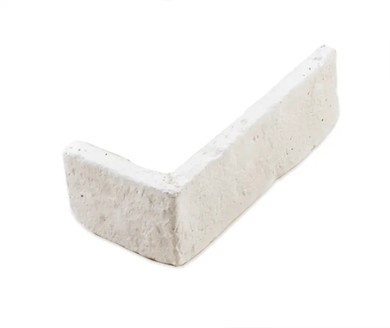 HORI Wandverkleidung Betonsteinverblender Ecken Klinkeroptik Weiß 1