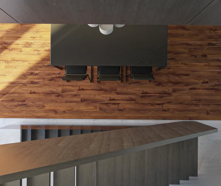 HORI Klick-Hartvinylboden Rigid SPC Eiche rustikal geräuchert Rockhampton Landhausdiele Holzstruktur 7