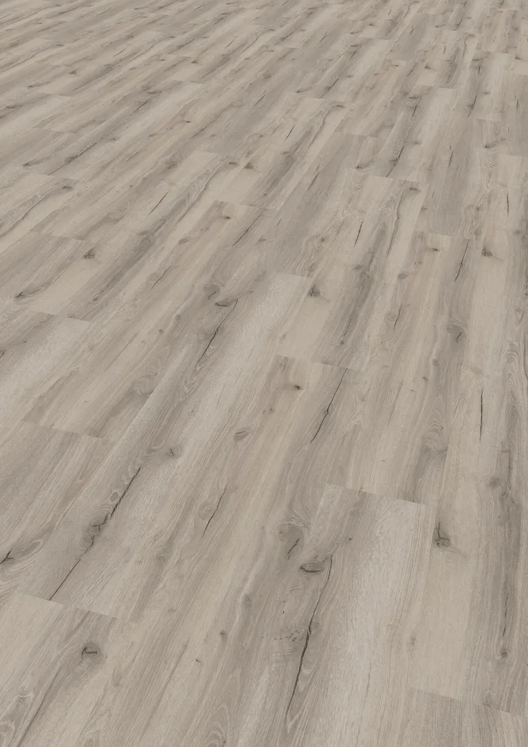tilo Klick-Vinylboden NOVO Eiche Dolomit Holzoptik softsynchron Landhausdiele 3