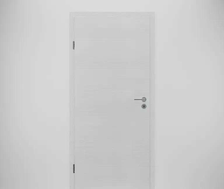 HORI Zimmertür CPL Eiche weiß quer Vollspan Designkante 0