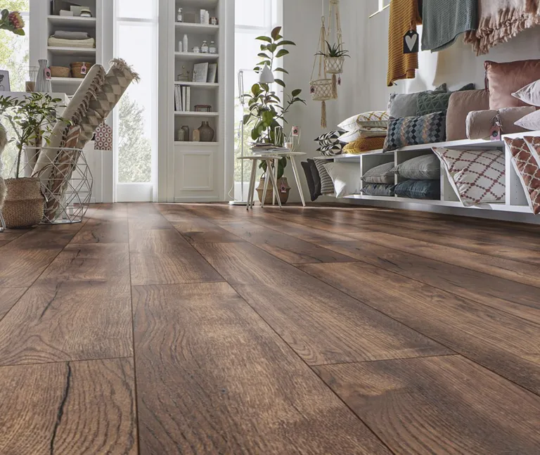 KRONOTEX Laminat Mega Plus D 4766 Pettersson Eiche dunkel Landhausdiele 8