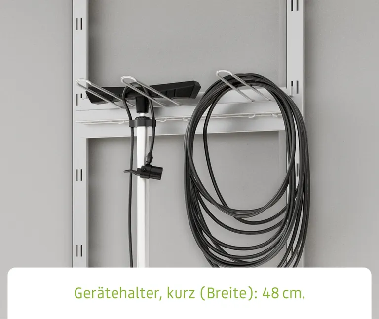 HORI Gerätehalter für Gerätehaus 48 cm 1