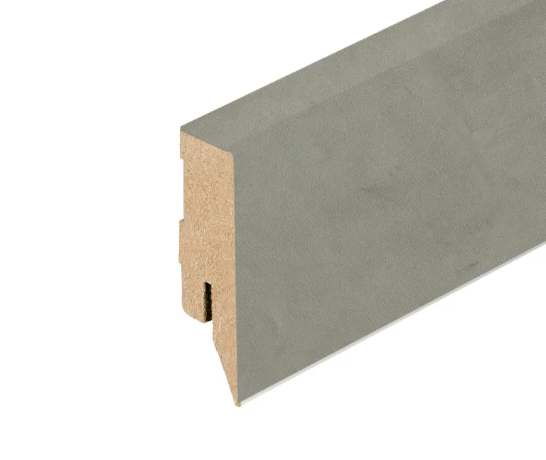 HORI MDF-Kern Sockelleiste Grundierfolie Topline Vena di Quarzo 1