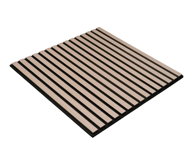 HORI WALL Akustik Dekor Wandpaneele White Oak quadratisch 4