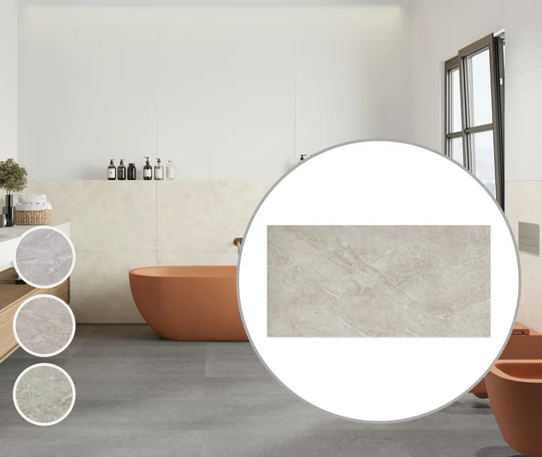 MODEE Wandverkleidung Raw Concrete Nava Fliese (1200 x 600mm) 0