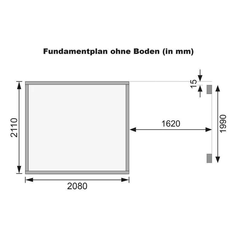 HORI Gartenhaus Lökken 8