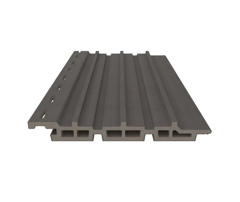 NewTechWood WPC Wandverkleidung Rhombus 21,5 x 175,5 x 2900 mm Silver Gray 1